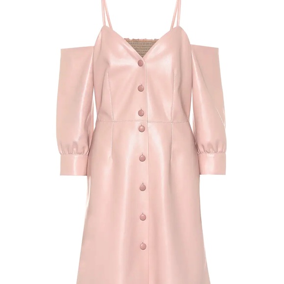 Nanushka Shreya Dress in Rose - Picture 1 of 10